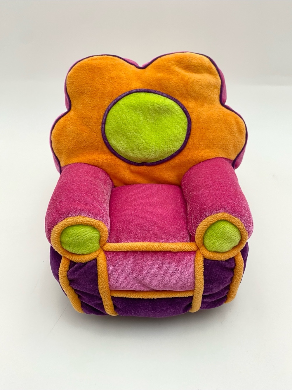 Manhattan Toy Groovy Girls Armchair Chair Vintage 2000 Plush Orange Pink Purple